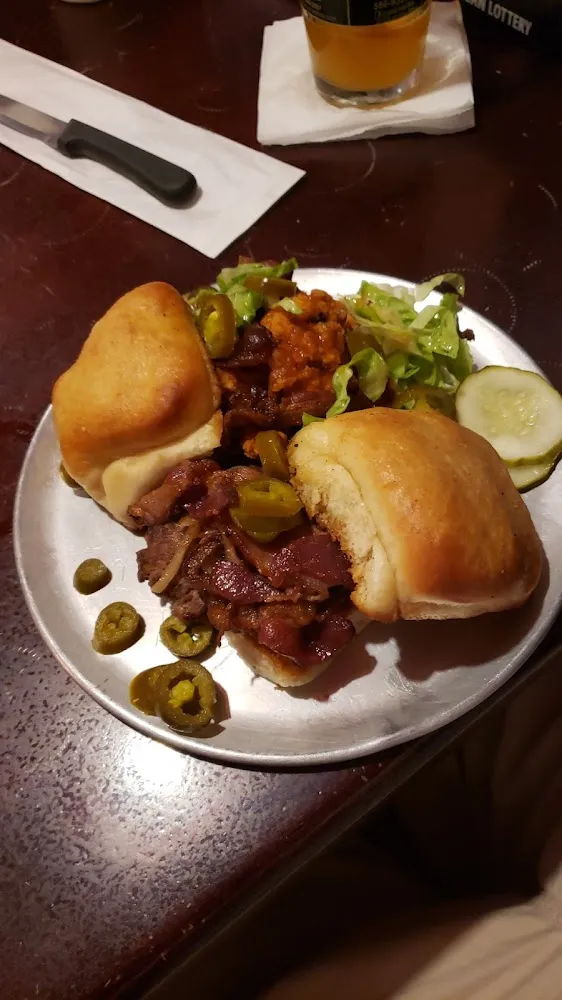 Sliders with Bacon and Jalapenos